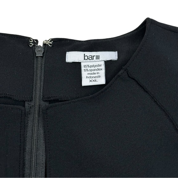 Bar III Women’s Black Formal Mid Length Dress - Picture 2 of 5